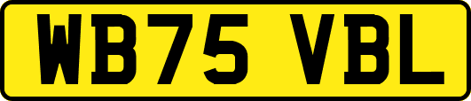 WB75VBL
