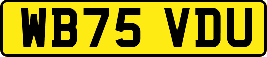 WB75VDU