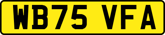 WB75VFA
