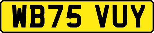 WB75VUY