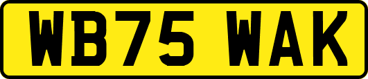 WB75WAK