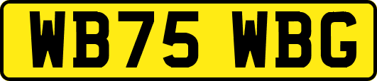 WB75WBG