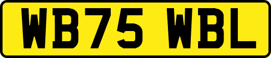 WB75WBL