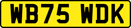 WB75WDK