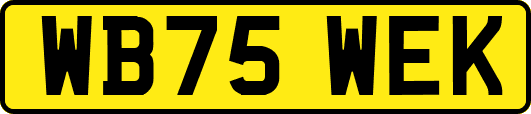 WB75WEK