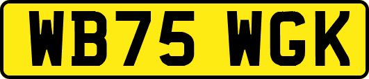 WB75WGK