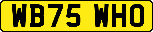 WB75WHO