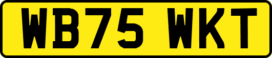 WB75WKT