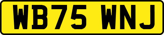 WB75WNJ