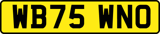 WB75WNO