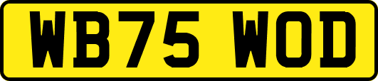 WB75WOD