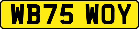 WB75WOY