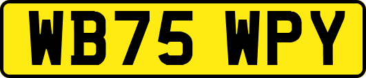 WB75WPY