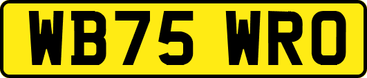 WB75WRO