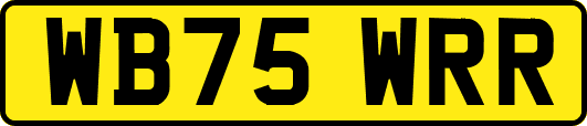 WB75WRR