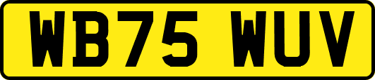 WB75WUV