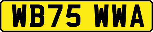 WB75WWA