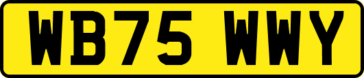 WB75WWY