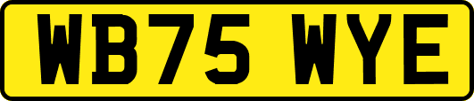 WB75WYE
