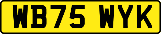 WB75WYK