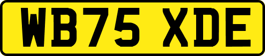 WB75XDE