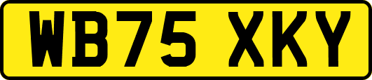 WB75XKY