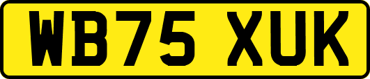 WB75XUK