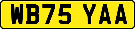 WB75YAA