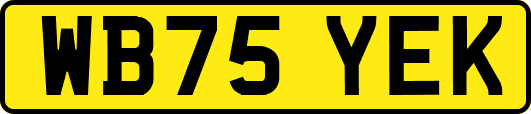 WB75YEK