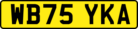WB75YKA
