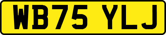WB75YLJ