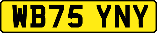 WB75YNY