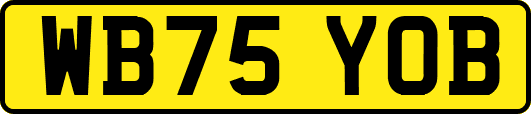 WB75YOB