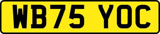 WB75YOC