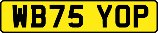 WB75YOP