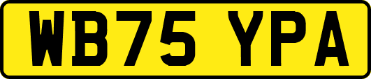 WB75YPA
