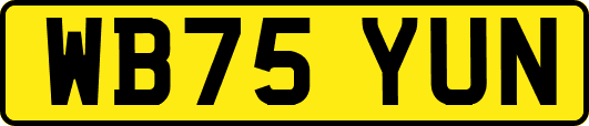 WB75YUN