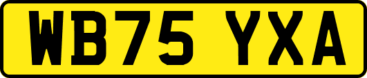WB75YXA