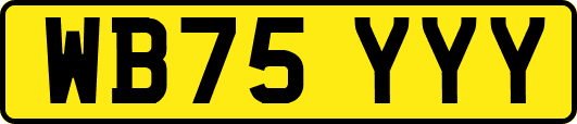 WB75YYY