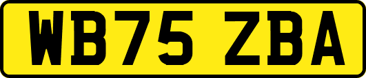 WB75ZBA