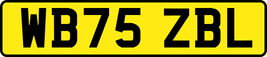 WB75ZBL
