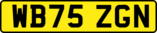 WB75ZGN