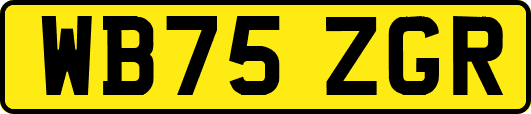WB75ZGR