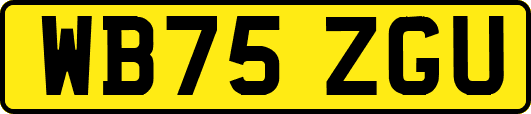 WB75ZGU