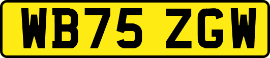 WB75ZGW
