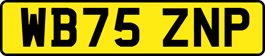 WB75ZNP