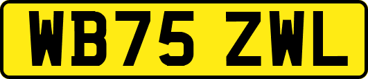 WB75ZWL