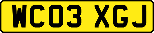 WC03XGJ