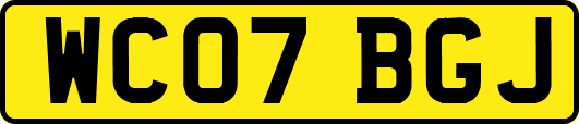 WC07BGJ