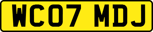 WC07MDJ